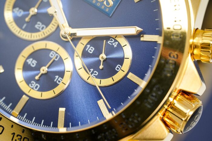 Hugo Boss Men's Watch Chronograph Ikon Yellow Gold - HB1513340 - Image 8